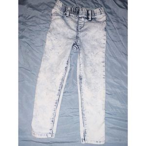 Girls Light Denim Jeggings